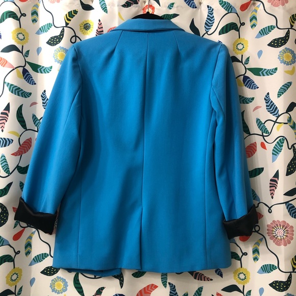 SILENCE + NOISE blue blazer - Picture 5 of 15